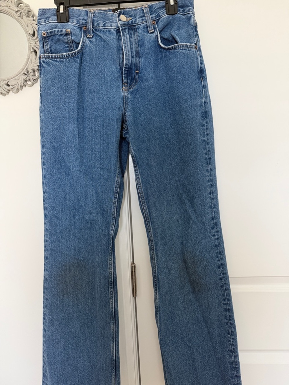 BDG Straight-Leg Mid Blue Jeans